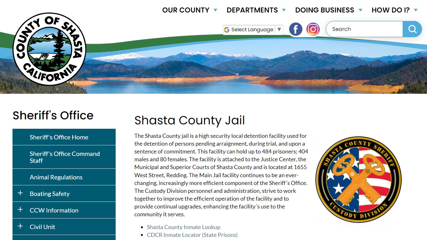 Shasta County Jail